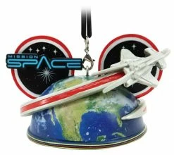 Disney Ear Hat Ornament - Mission Space - Epcot
