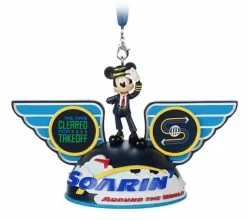 Disney Ear Hat Ornament - Mickey Mouse Soarin' - Epcot