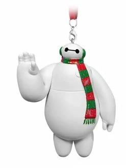 Disney Figurine Ornament - Baymax With Scarf - Big Hero 6