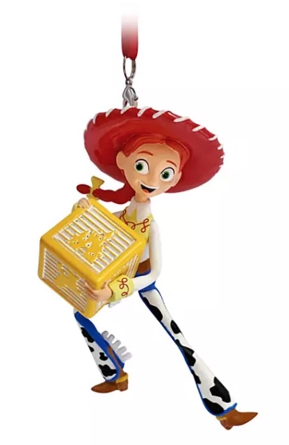 Disney Figurine Ornament - Jessie With Block - Toy Story 1 Disney Figurine Ornament - Jessie With Block - Toy Story