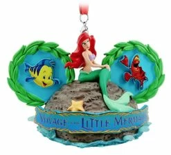 Disney Ears Hat Ornament - Voyage Of The Little Mermaid