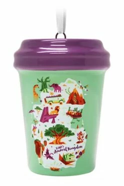 Disney Starbucks Ornament - Animal Kingdom Cup - Green