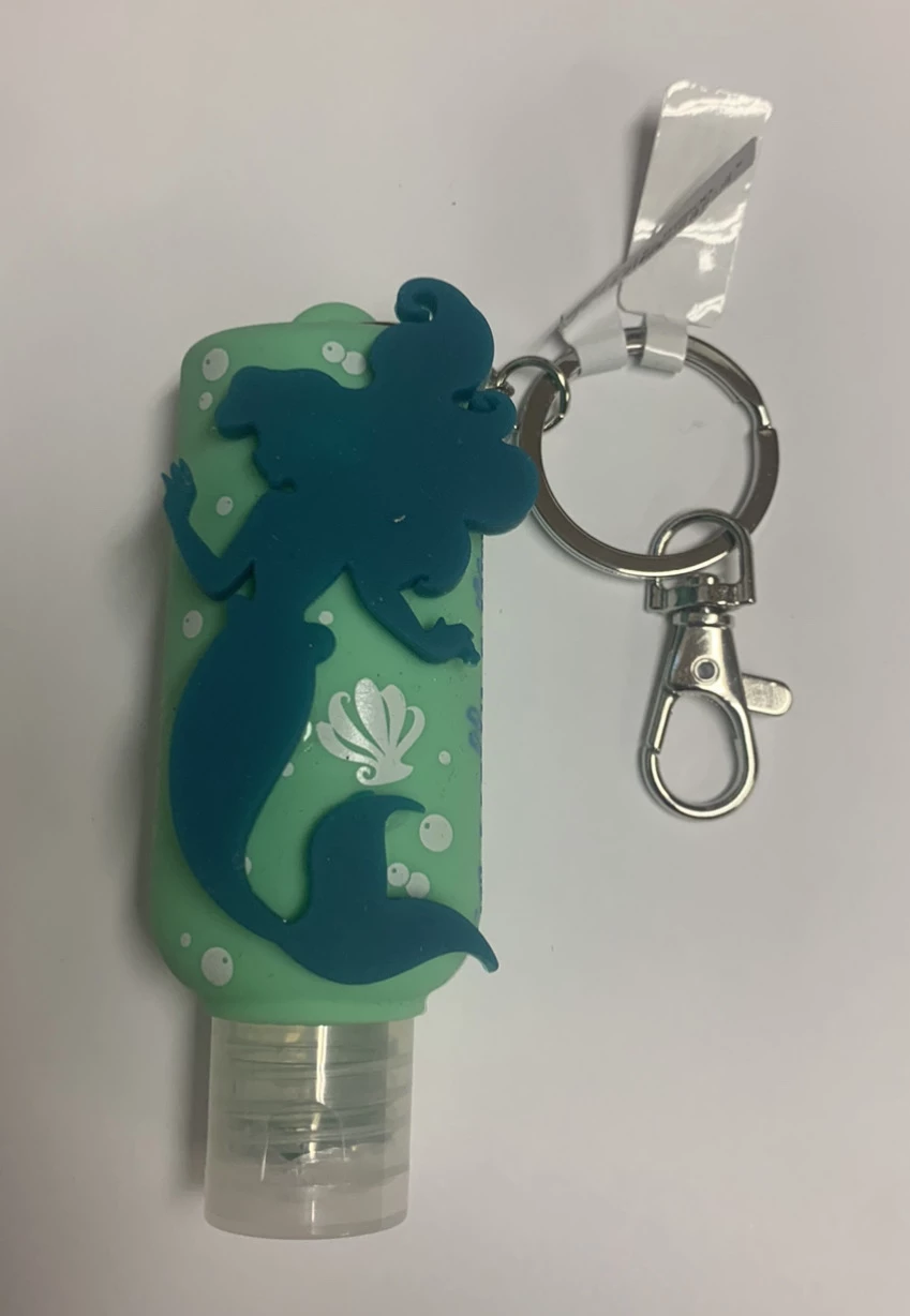 Disney Hand Sanitizer Keychain - Ariel 1 Disney Hand Sanitizer Keychain - Ariel