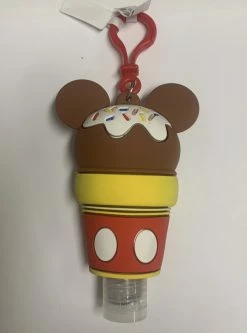 Disney Hand Sanitizer Keychain - Mickey Mouse Ice Cream