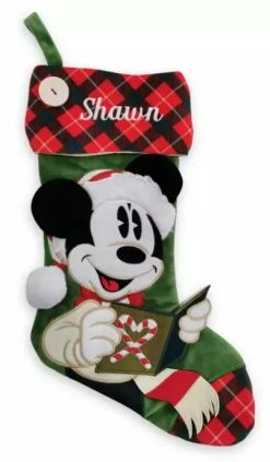 Disney Christmas Stocking - Walt's Holiday Lodge - Mickey Mouse
