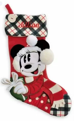 Disney Christmas Stocking - Walt's Holiday Lodge - Minnie Mouse