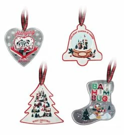 Disney Ornament Set - 2021 Holiday - Walt's Holiday Lodge - Metal