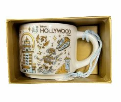 Disney Starbucks Mug Ornament - 50th Anniversary - Hollywood Studios