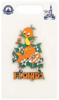 Disney 50th Anniversary Pin - Orange Bird Florida