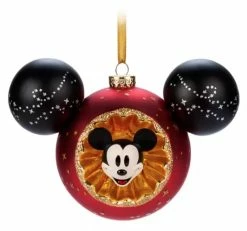 Disney Mickey Ears Icon Ornament - Mickey Mouse Sunburst