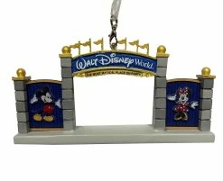 Disney Figurine Ornament - Walt Disney World Main Entrance