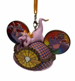 Disney Ear Hat Ornament - Figment - Imagination Institute
