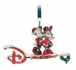 Disney Sketchbook Ornament - 2022 Mickey & Minnie Key
