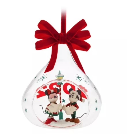 Disney Globe Ornament - 2022 Mickey And Minnie 1 Disney Globe Ornament - 2022 Mickey And Minnie