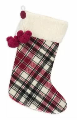 Disney Christmas Stocking - Mickey Mouse Homestead - Plaid
