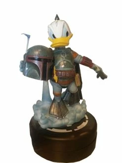 Disney Figure Statue - Star Wars - Donald Duck Boba Fett