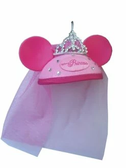 Disney Christmas Ornament - Princess Ear Hat With Veil